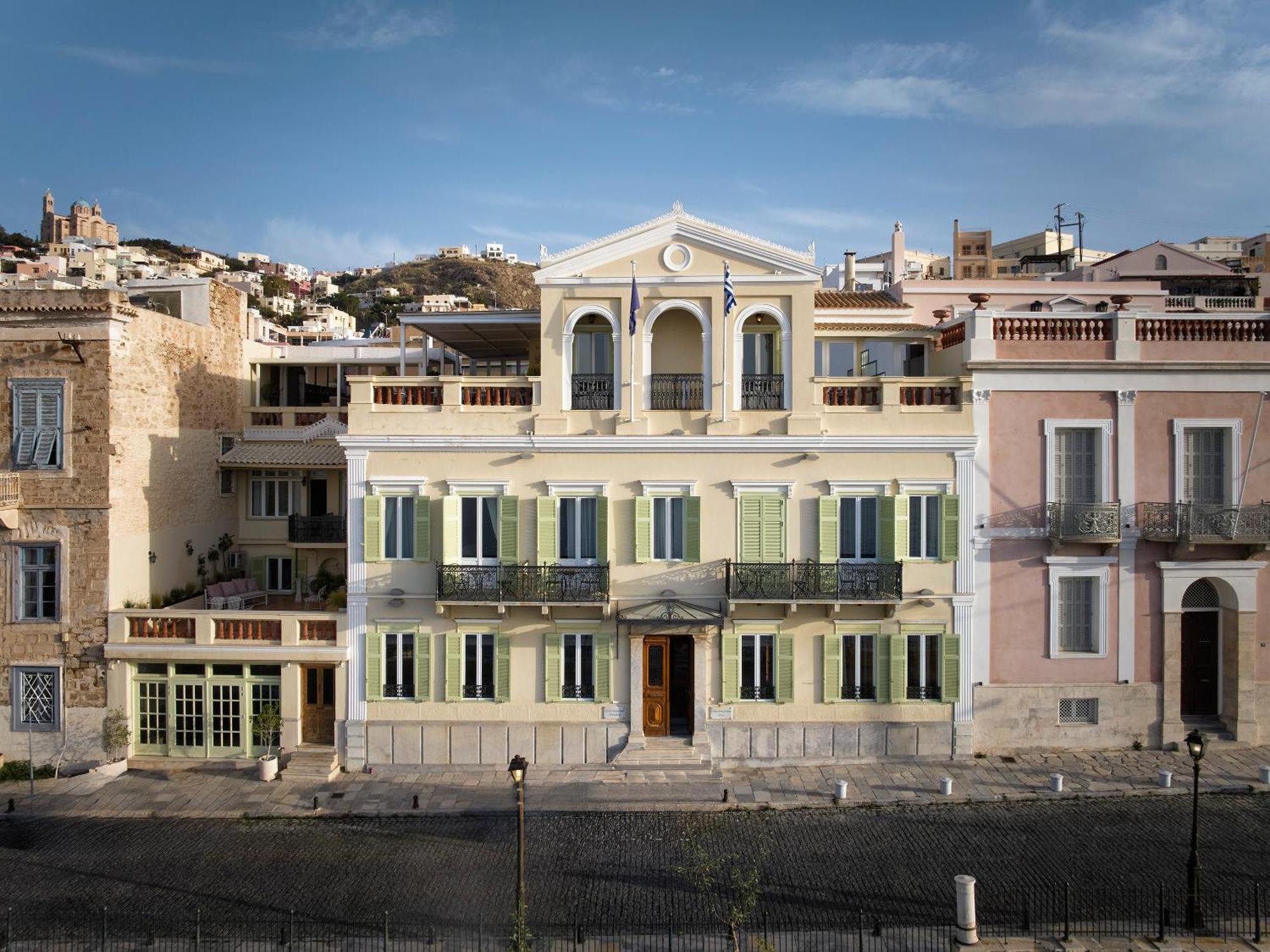 Syrou Melathron Hotel Ermoupoli Buitenkant foto