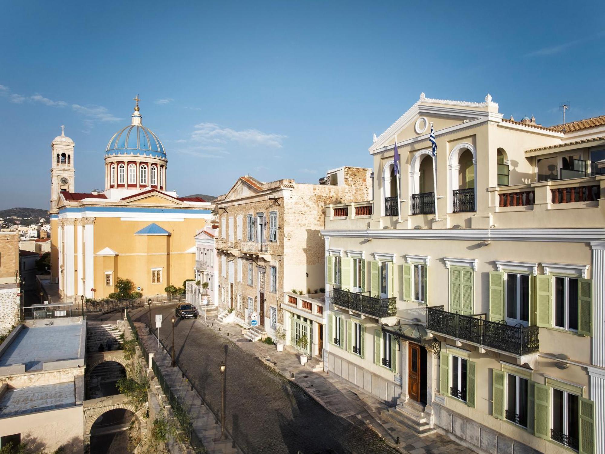 Syrou Melathron Hotel Ermoupoli Buitenkant foto